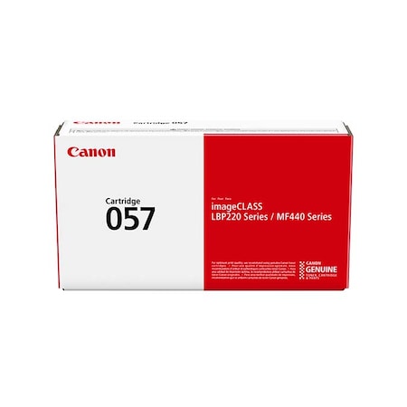 Canon Canon CRG-057 Toner Cartridge 3,100 Yield 3009C001AA